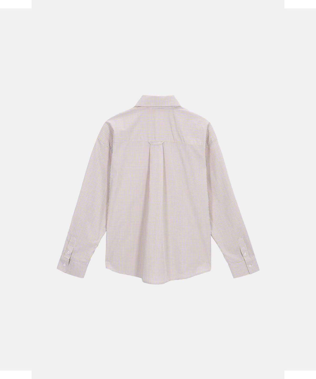 포에트서울(POETSEOUL) BLEND CHECK SHIRT_purple