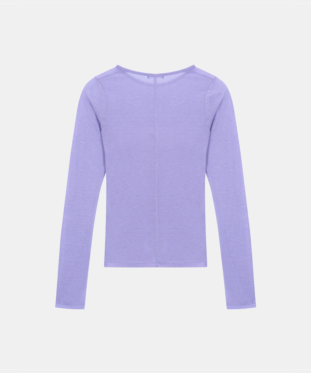 포에트서울(POETSEOUL) WOOL LINE T-SHIRT_purple