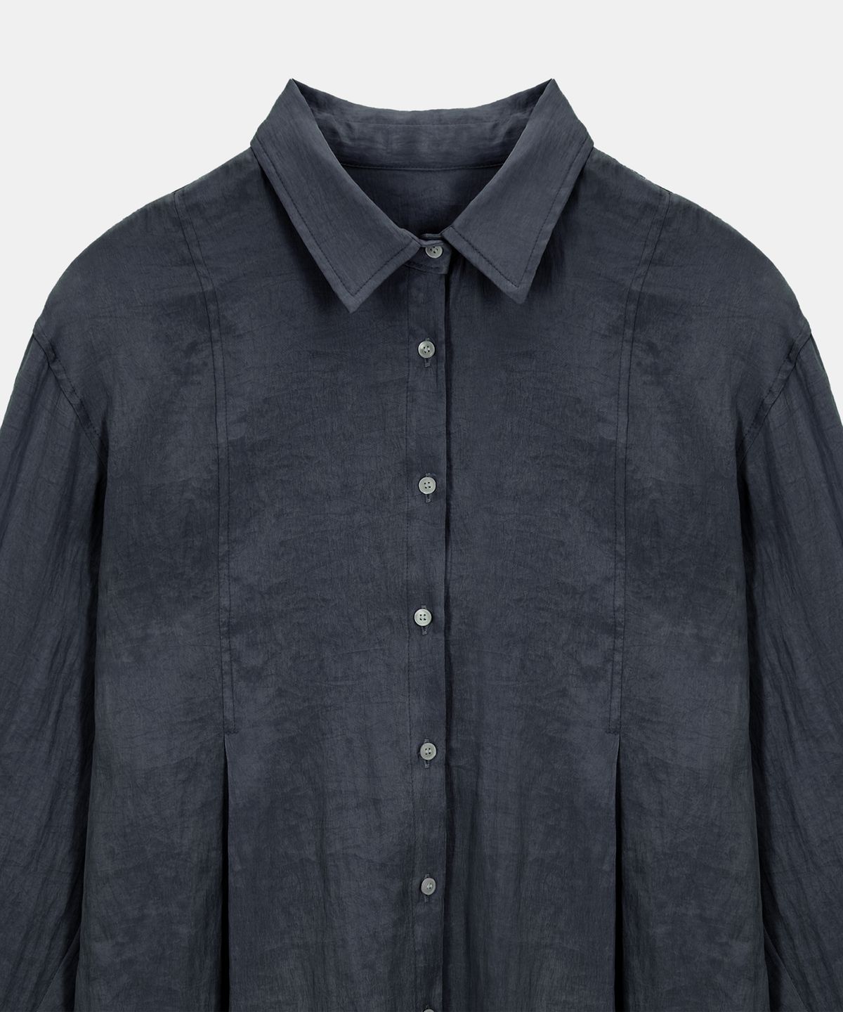 포에트서울(POETSEOUL) ROA SOFT SHIRT_charcoal