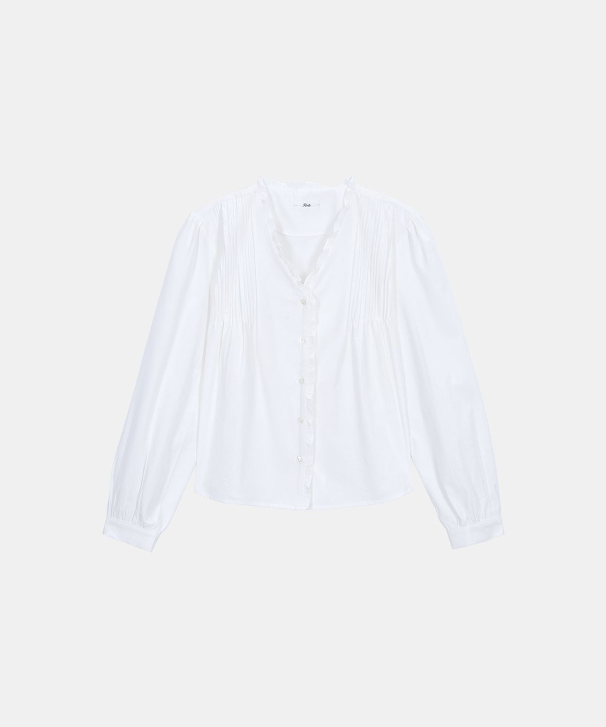 포에트서울(POETSEOUL) FRAME FRILL BLOUSE_ivory