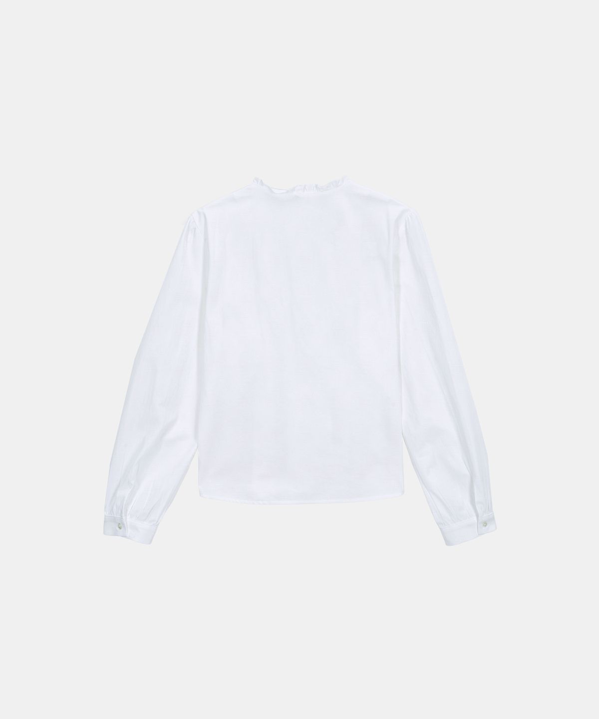 포에트서울(POETSEOUL) FRAME FRILL BLOUSE_ivory