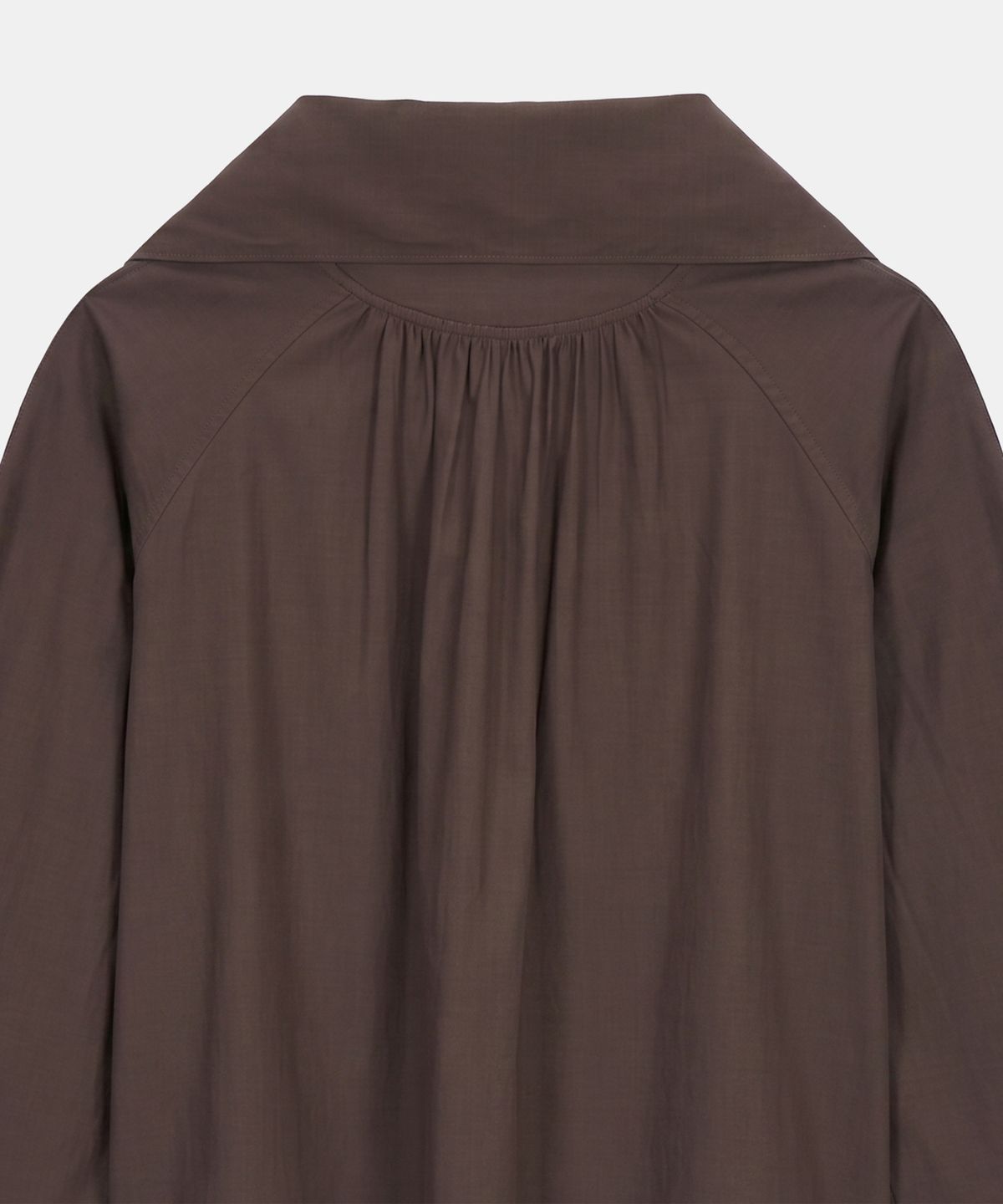 포에트서울(POETSEOUL) DOUBLE TIE BLOUSE_brown