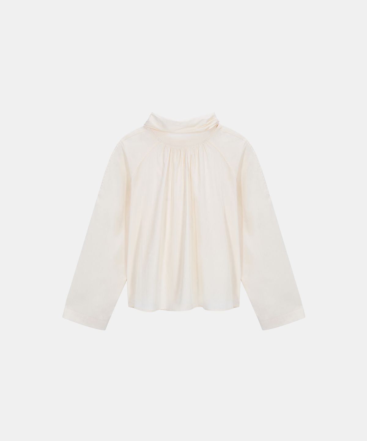 포에트서울(POETSEOUL) DOUBLE TIE BLOUSE_ivory
