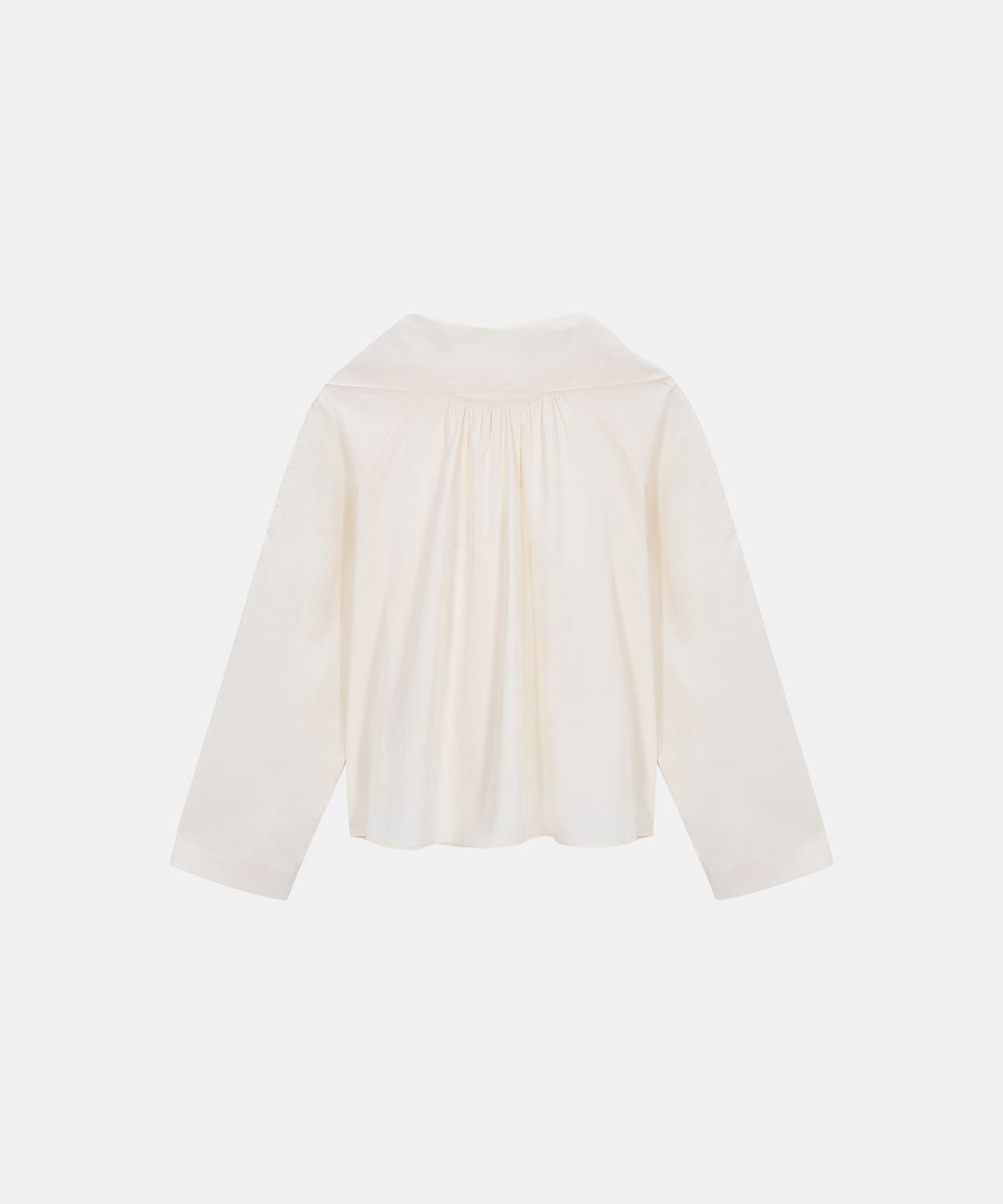 포에트서울(POETSEOUL) DOUBLE TIE BLOUSE_ivory