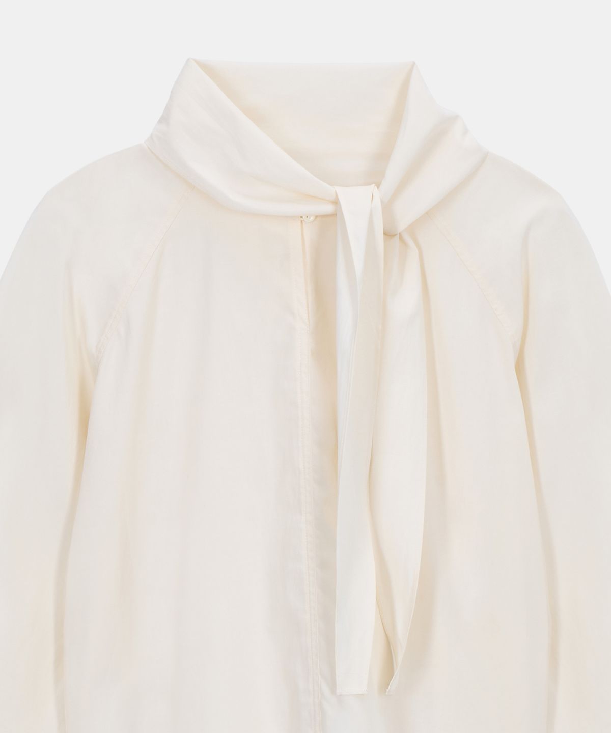 포에트서울(POETSEOUL) DOUBLE TIE BLOUSE_ivory