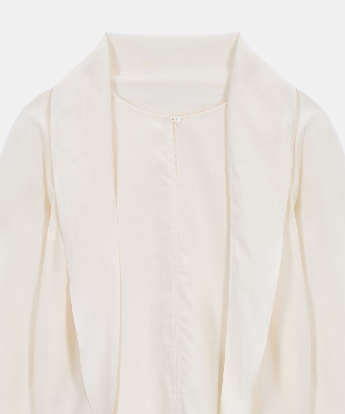 포에트서울(POETSEOUL) DOUBLE TIE BLOUSE_ivory
