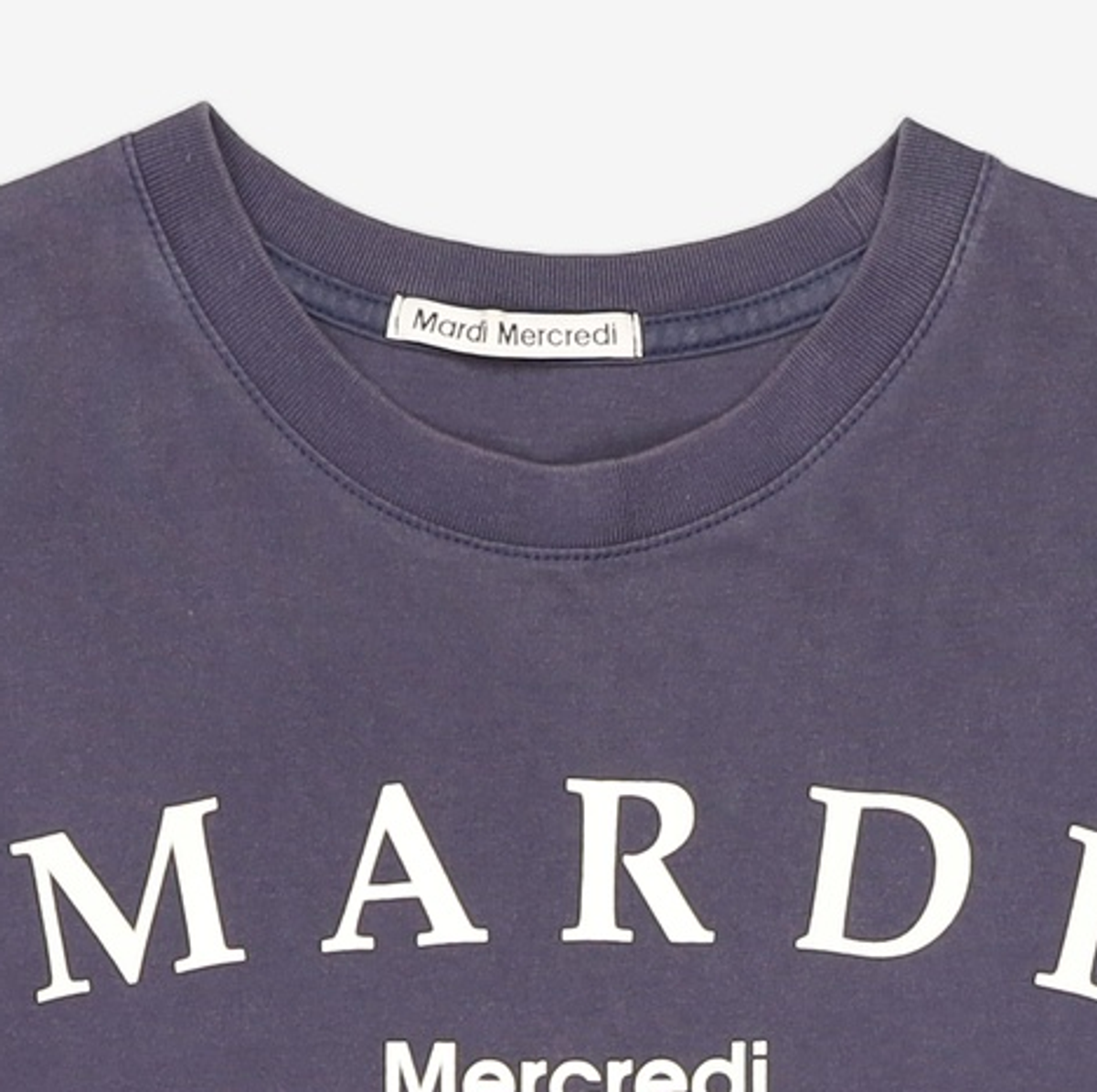 마르디 메크르디(MARDI MERCREDI) 반소매 티셔츠 SA
