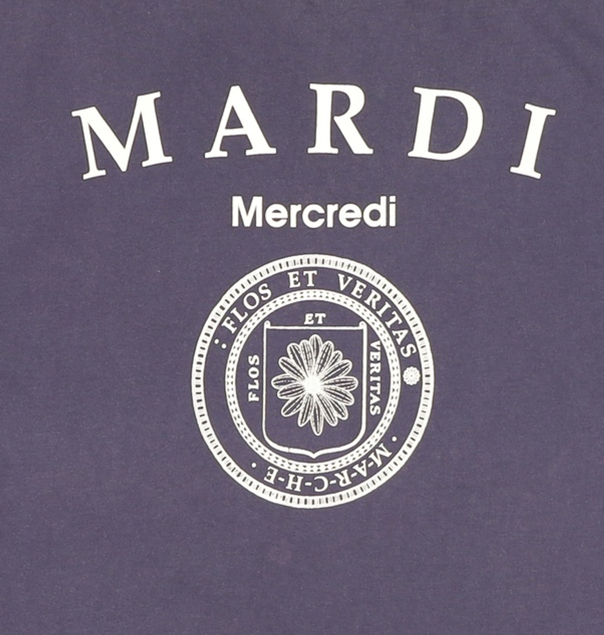 마르디 메크르디(MARDI MERCREDI) 반소매 티셔츠 SA