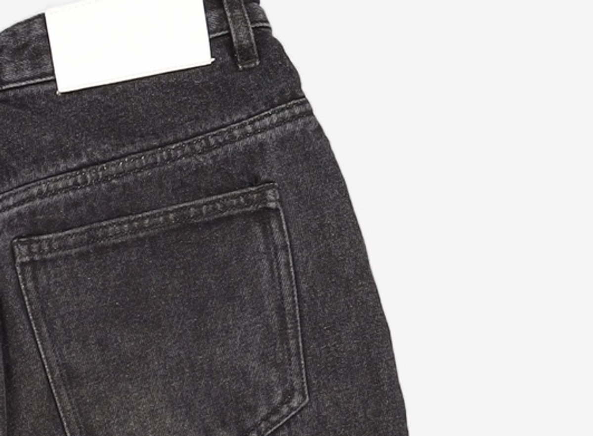 데케트(DECET) Balloon Wide Jeans DCPT055Black 26