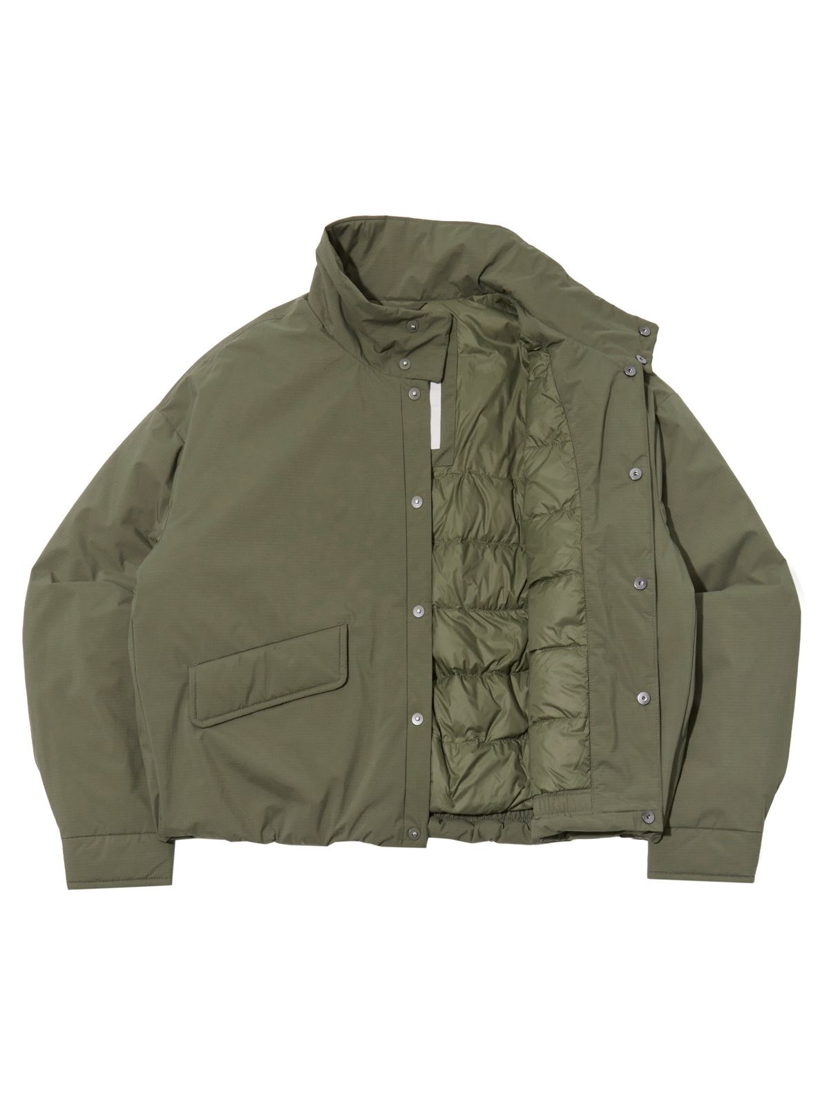 아이더(EIDER) Etoffe (에토프) 여성 캐시미어 블렌드 경량 다운 자켓_KHAKIBEIGE