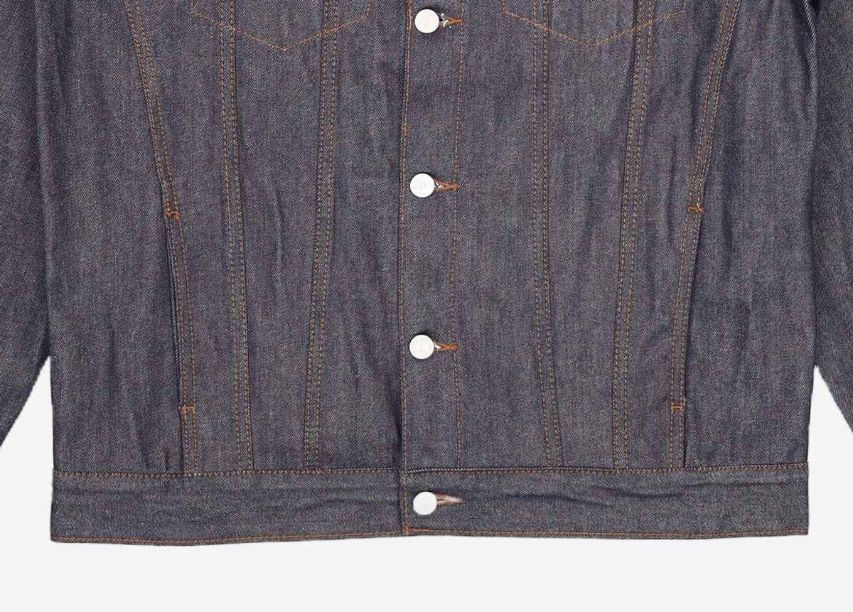 86로드(86ROAD) 2724 Washing denim jacket RAW INDIGO M