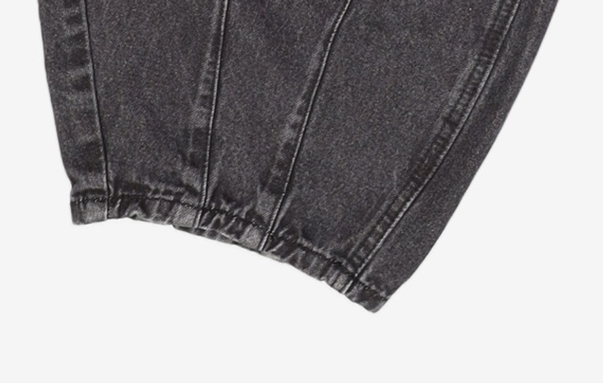 데케트(DECET) Balloon Wide Jeans DCPT055Black 24