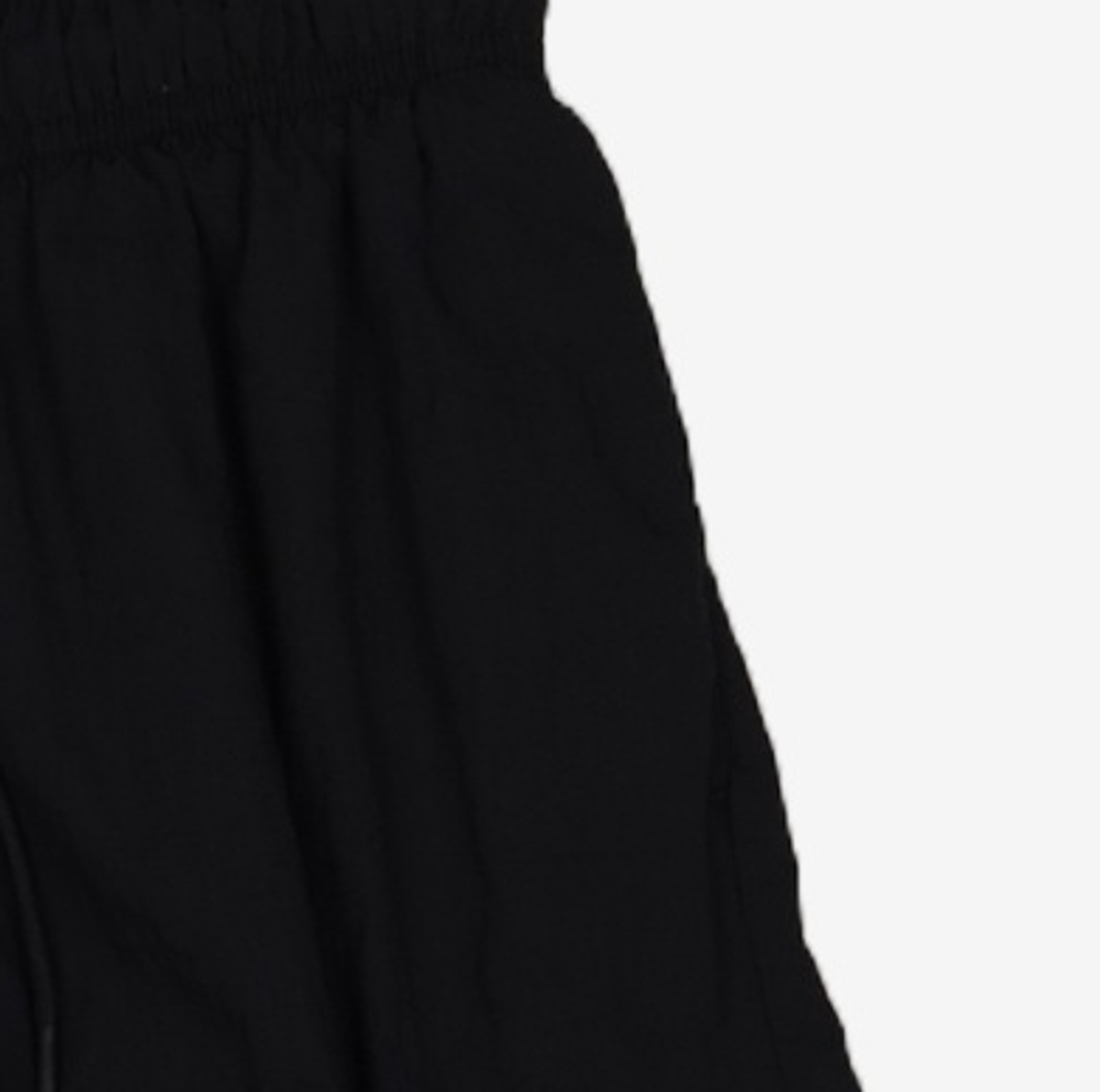 나이키(NIKE) 스포츠웨어 에센셜 미드라이즈 팬츠 W - 블랙:화이트 / DM6184-010 S