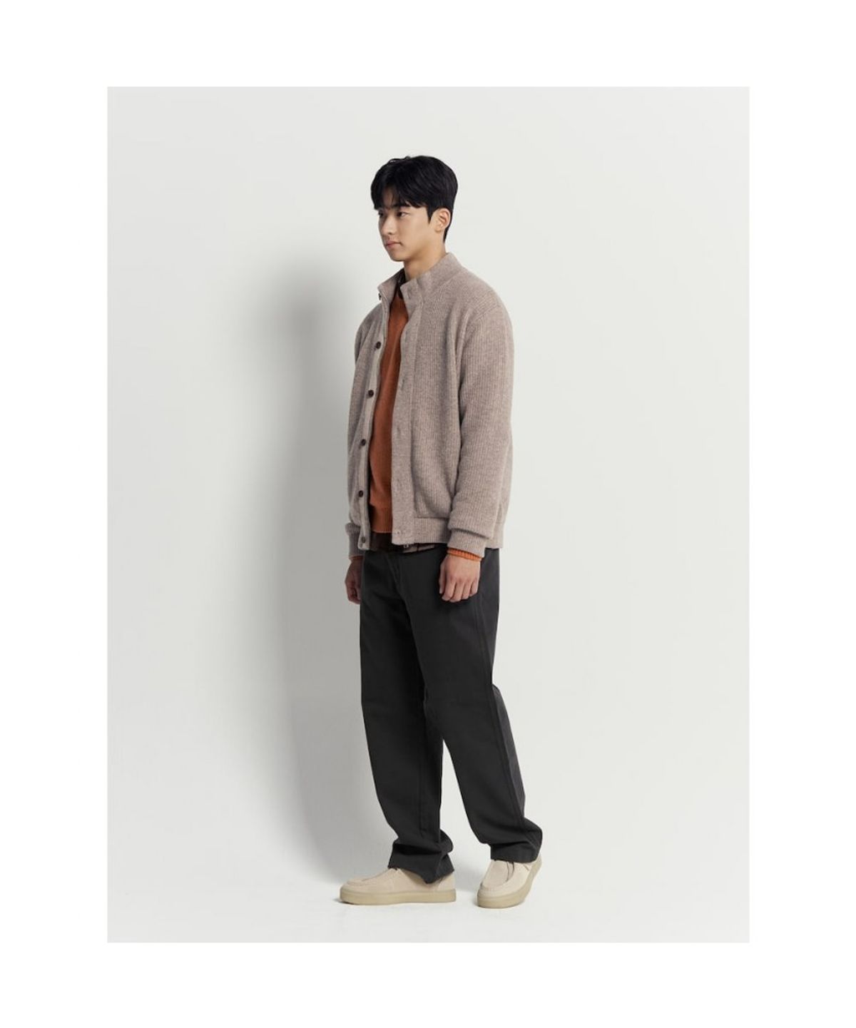 빈폴 멘(BEANPOLE MEN) 방풍안감 카디건  베이지