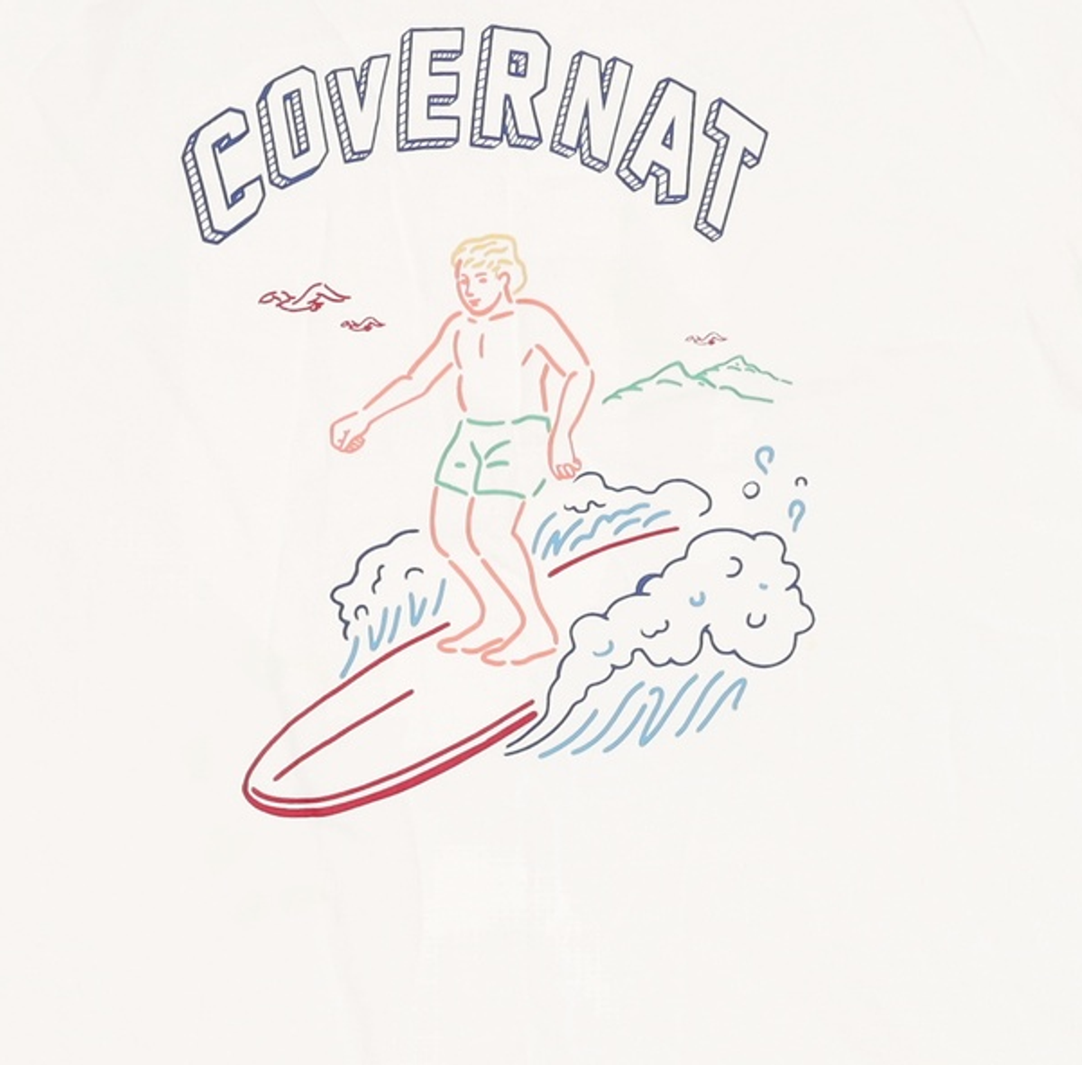 커버낫(COVERNAT) 반소매 티셔츠 L