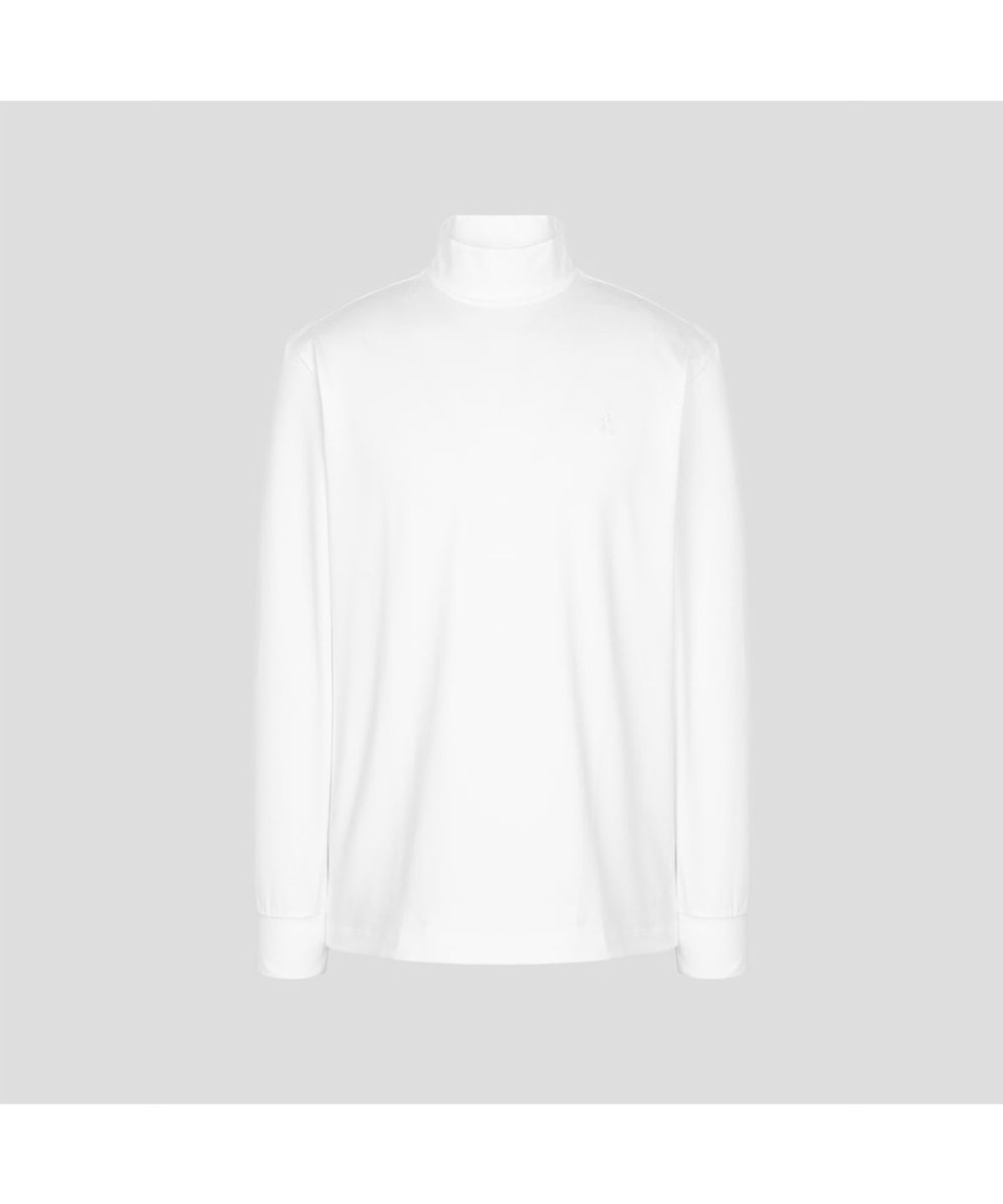 빈폴 멘(BEANPOLE MEN) 스트레치 반터틀넥 티셔츠  화이트