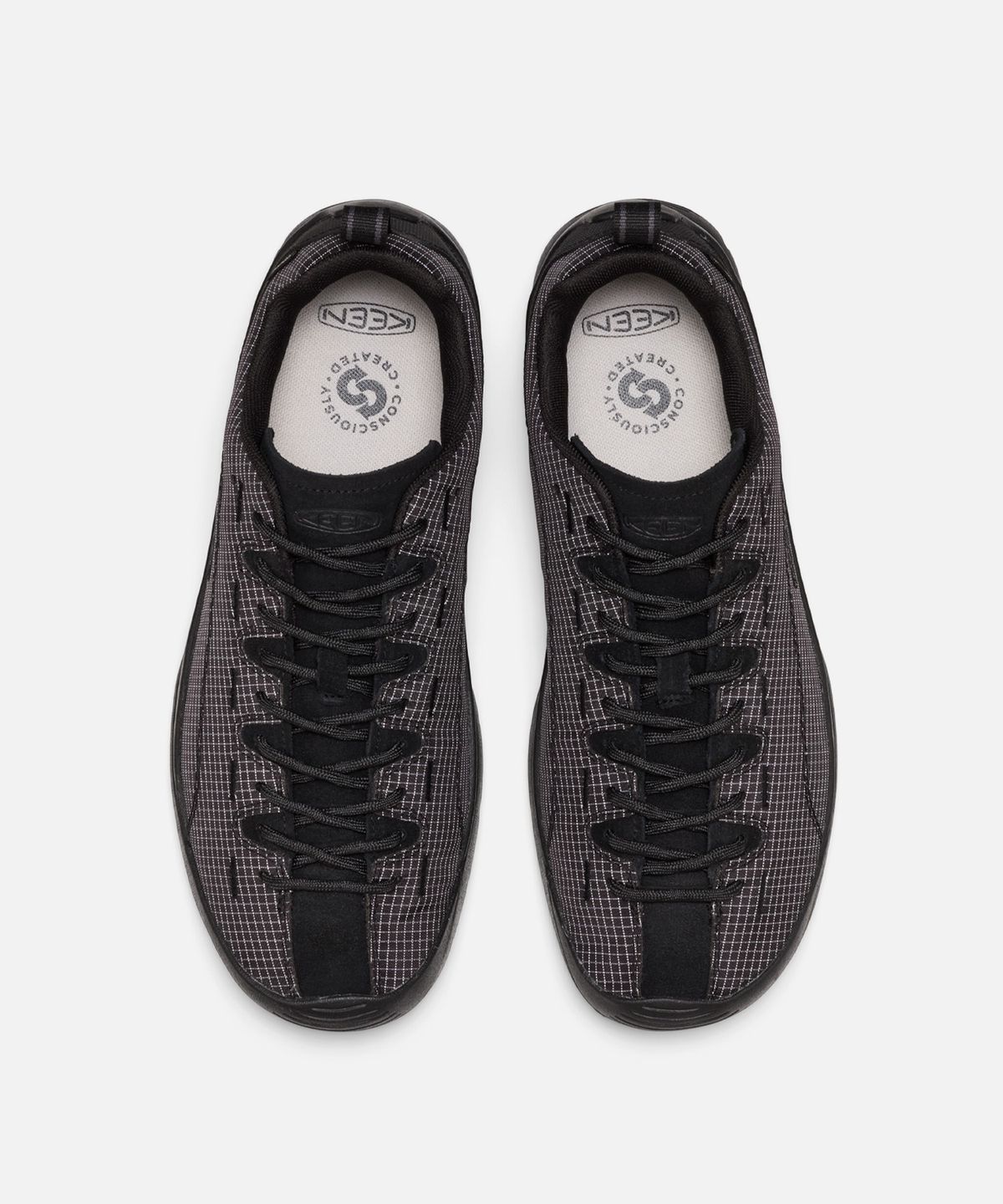 킨(KEEN) 재스퍼 나일론 워터프루프 남성 스니커즈 BLACK