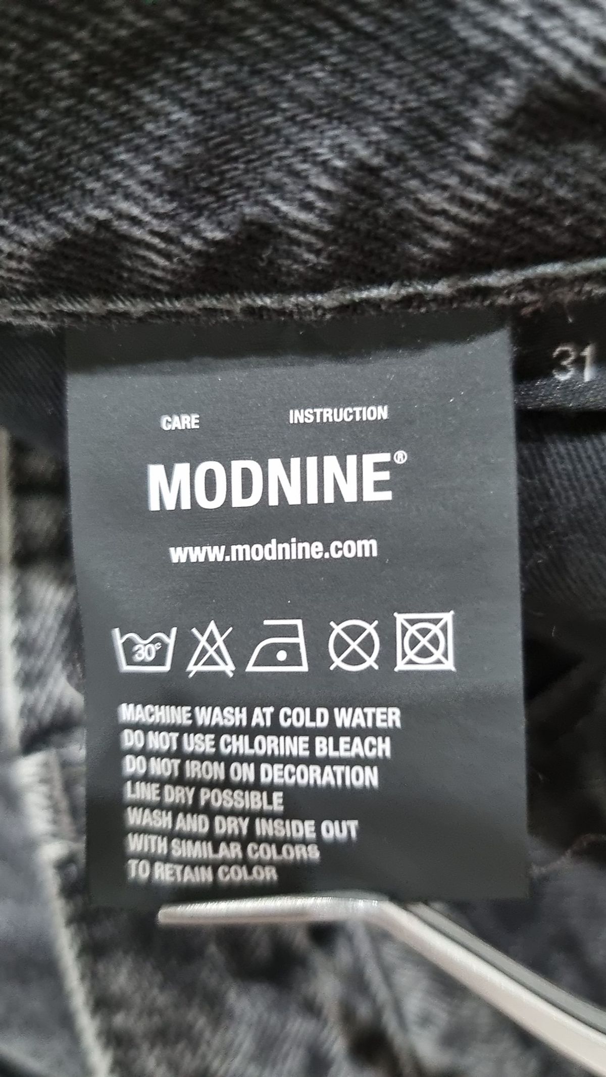 모드나인(MODNINE) 청/데님 팬츠 31