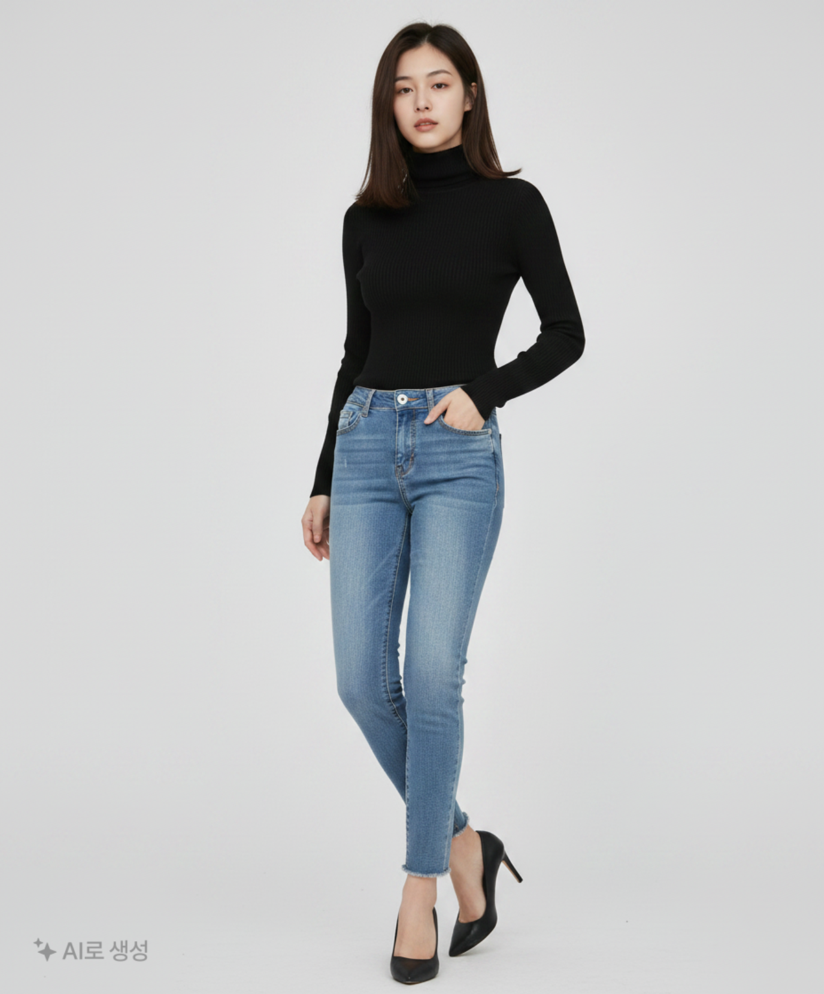 에이치커넥트(HCONNECT) 여성 스키니 데님 팬츠(30260-155-201-10) 66