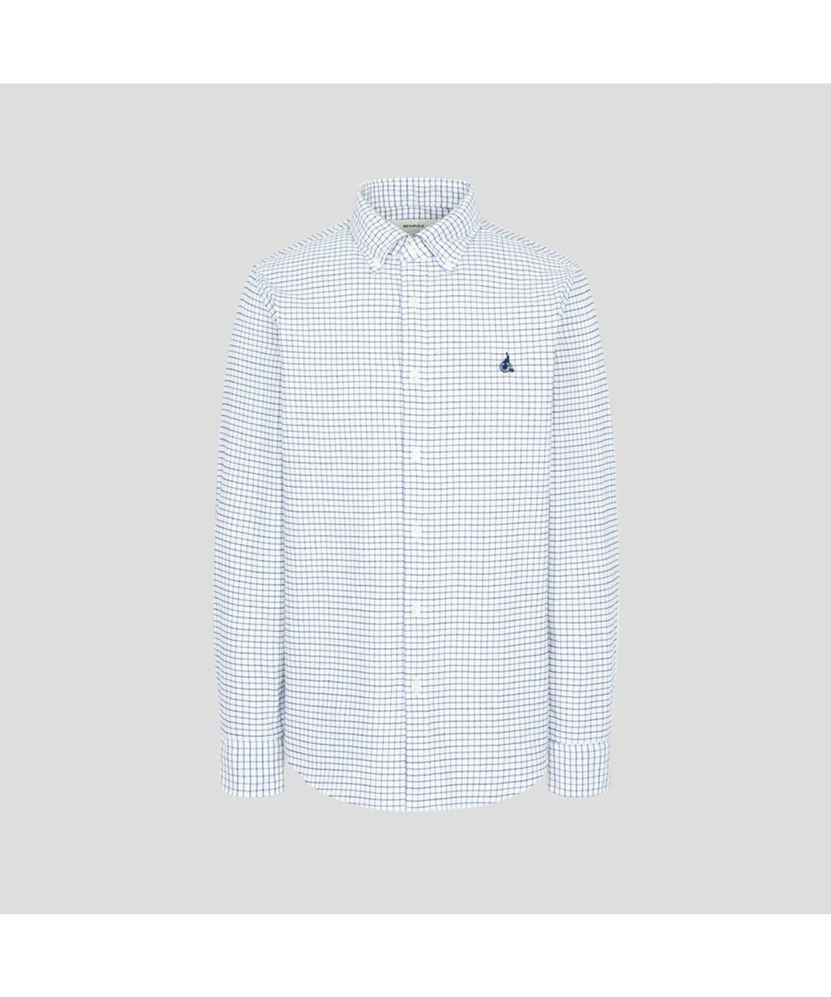 빈폴 멘(BEANPOLE MEN) 브러쉬드 윈도우 체크 셔츠  라벤더
