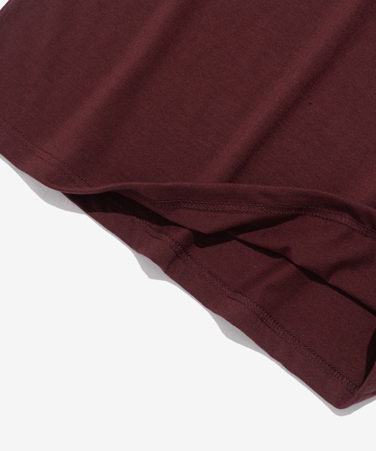 서울어패럴(SEOUL APPAREL) SOL 심볼 로고 포켓 반팔티셔츠 (와인)