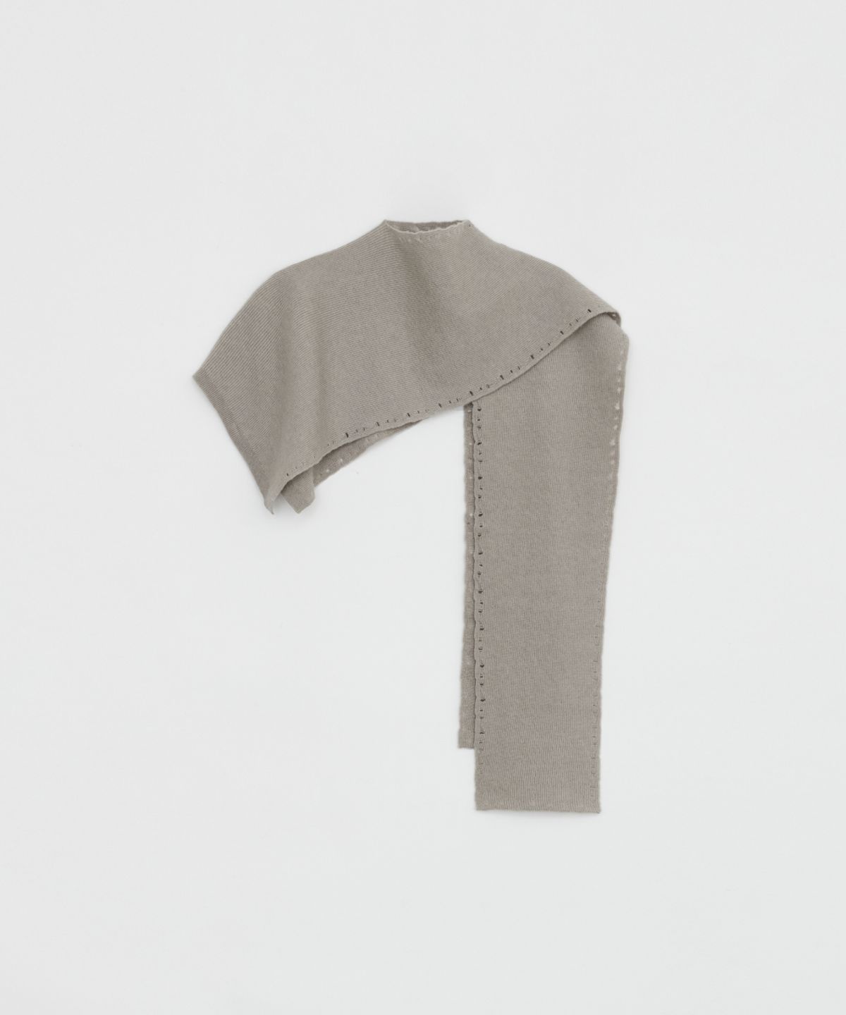 로우타이드(LOW TIDE) SOFT FRAY KNIT SCARF [OLIVE]