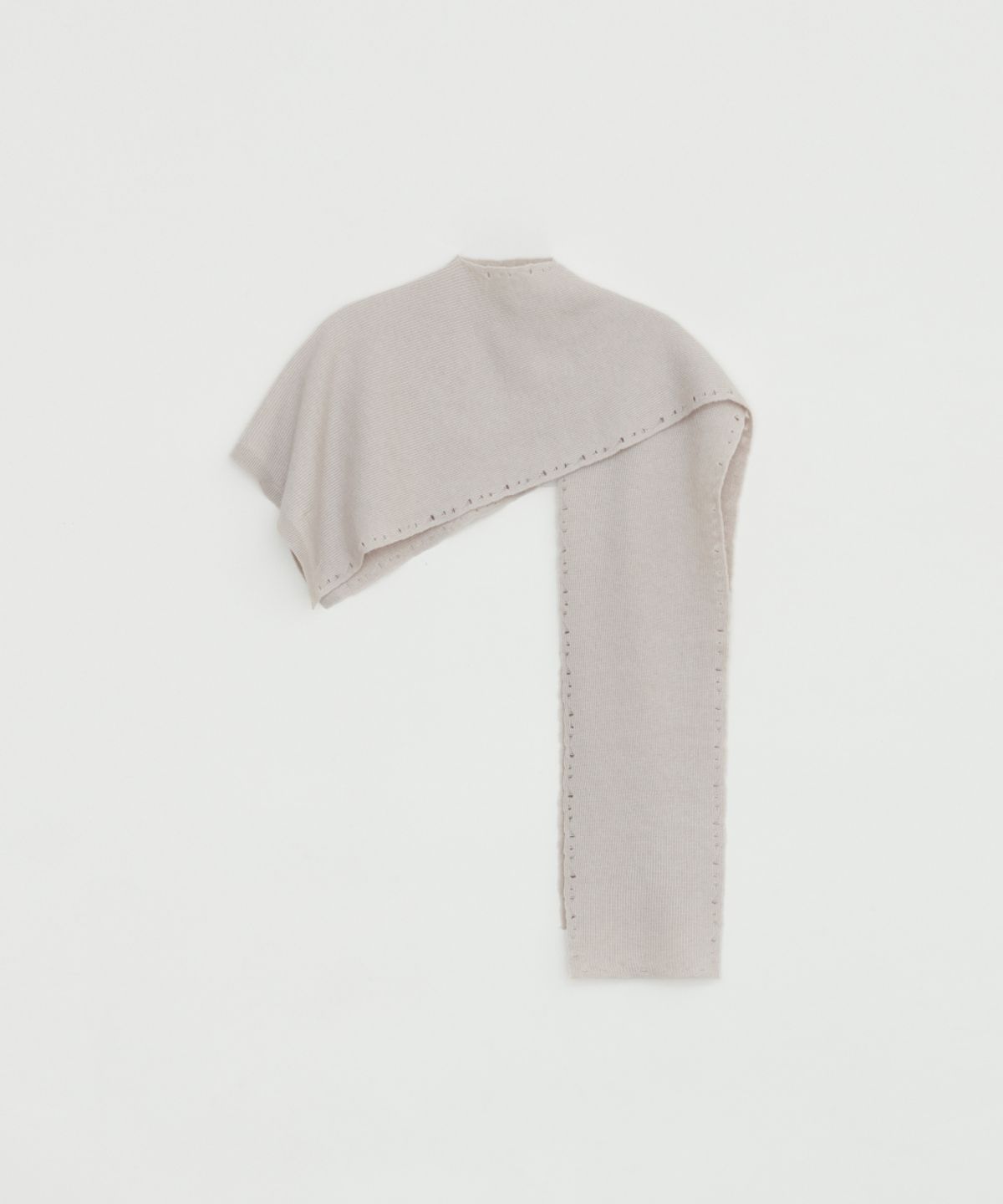 로우타이드(LOW TIDE) SOFT FRAY KNIT SCARF [LILAC]