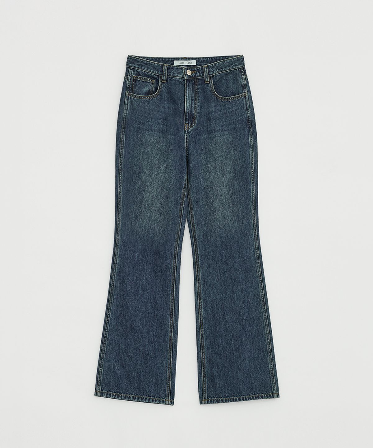 로우타이드(LOW TIDE) ESSENTIAL FLARE JEANS [BLUE]