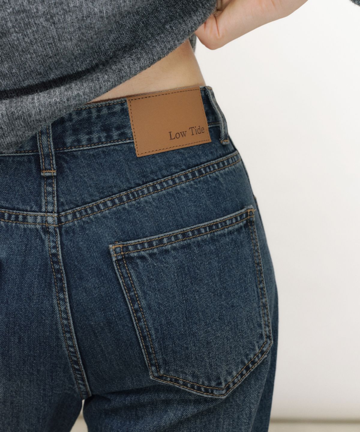 로우타이드(LOW TIDE) ESSENTIAL FLARE JEANS [BLUE]