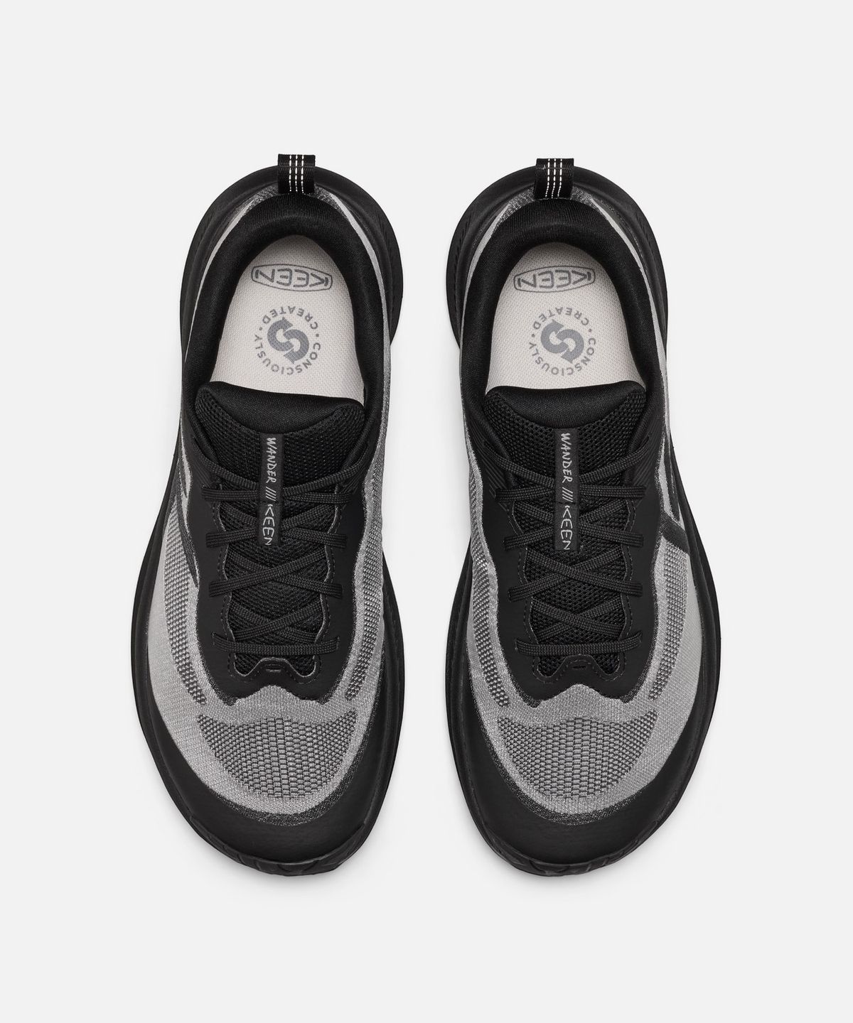 킨(KEEN) WANDER 남성 트레일 러닝화 TRIPLE BLACK