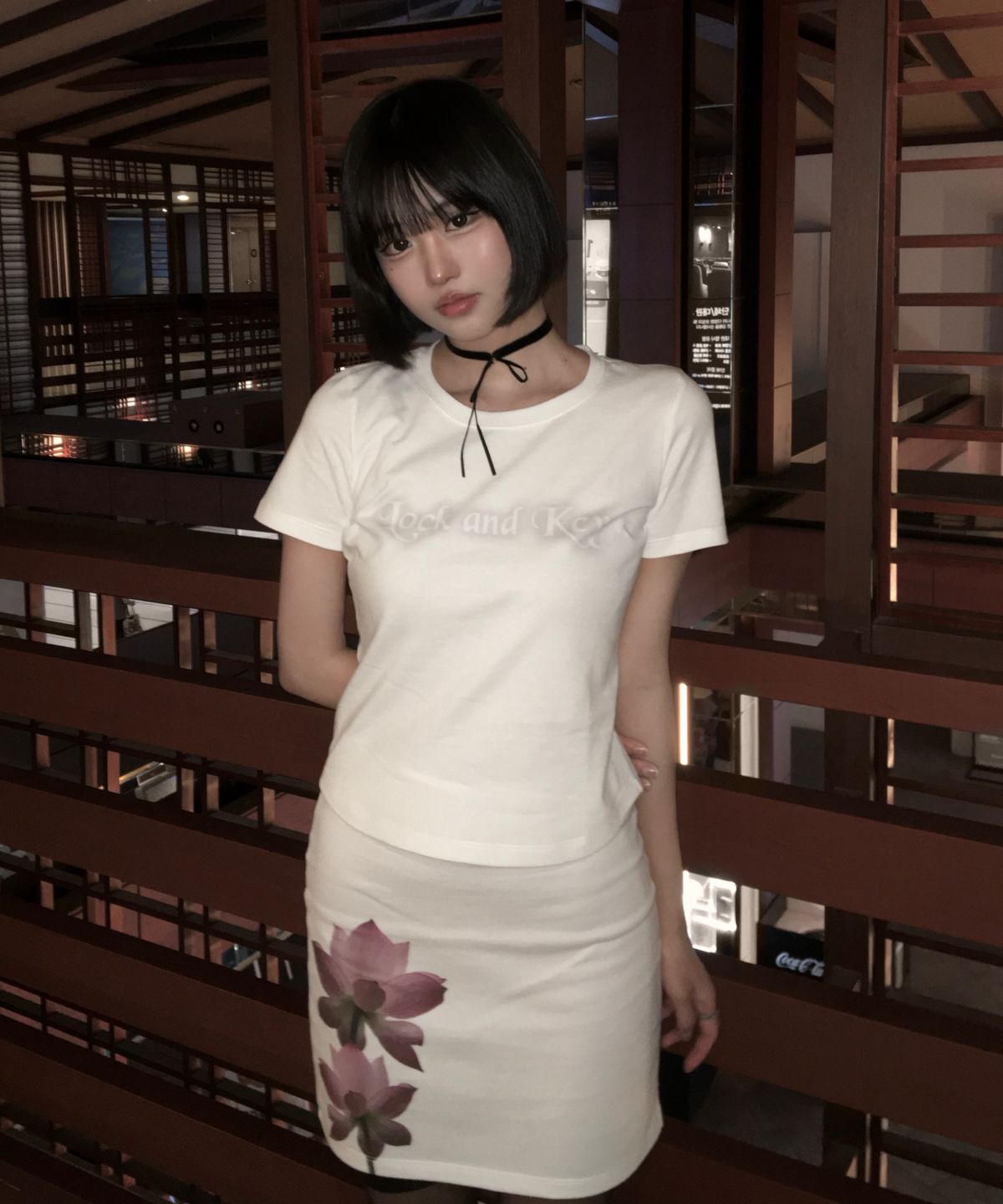 락앤키(LOCK AND KEY) LK T-Shirt (White)