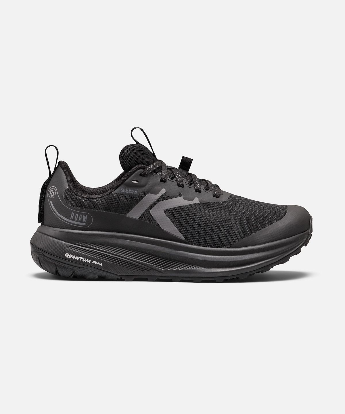 킨(KEEN) ROAM 워터프루프 여성 런닝화 BLACK