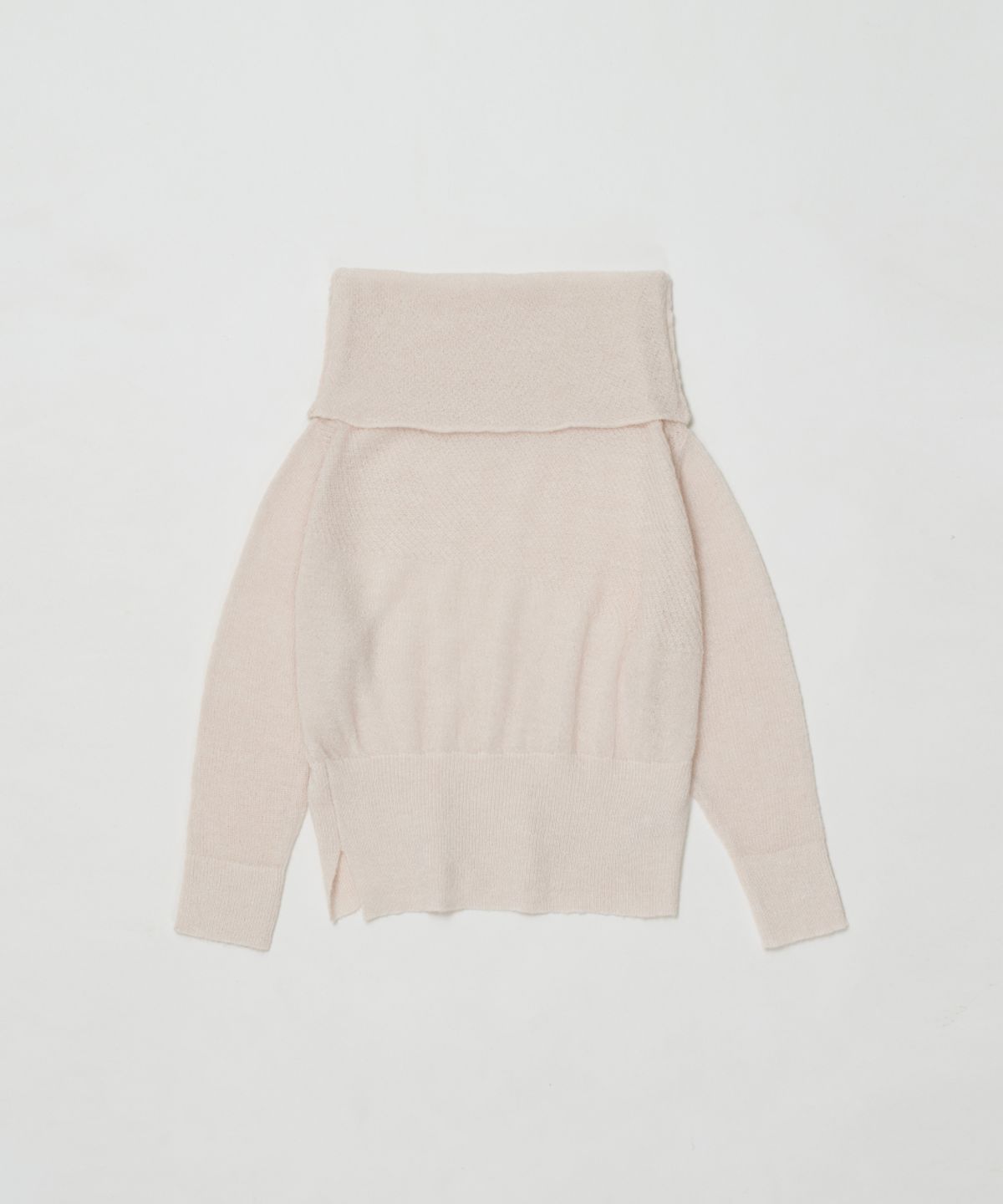 로우타이드(LOW TIDE) RELAXED OFF-SHOULDER KNIT [SALMON]