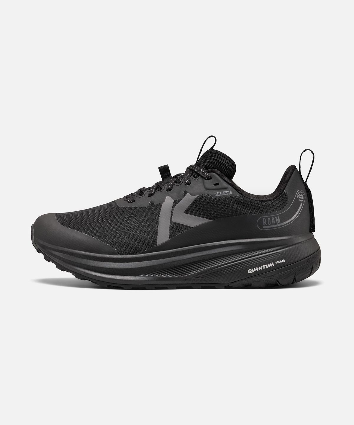 킨(KEEN) ROAM 워터프루프 남성 트레일 러닝화 BLACK