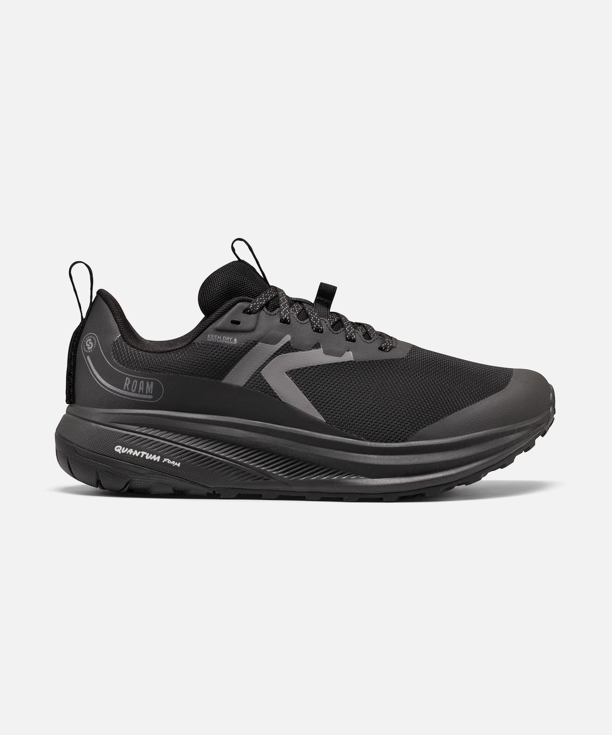 킨(KEEN) ROAM 워터프루프 남성 트레일 러닝화 BLACK