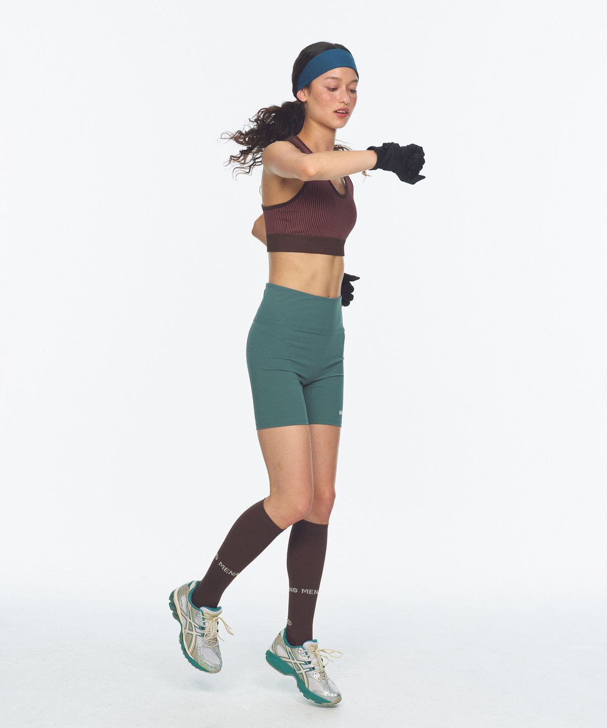 미나수(MENASOO) Blackwind Running Gloves_Black