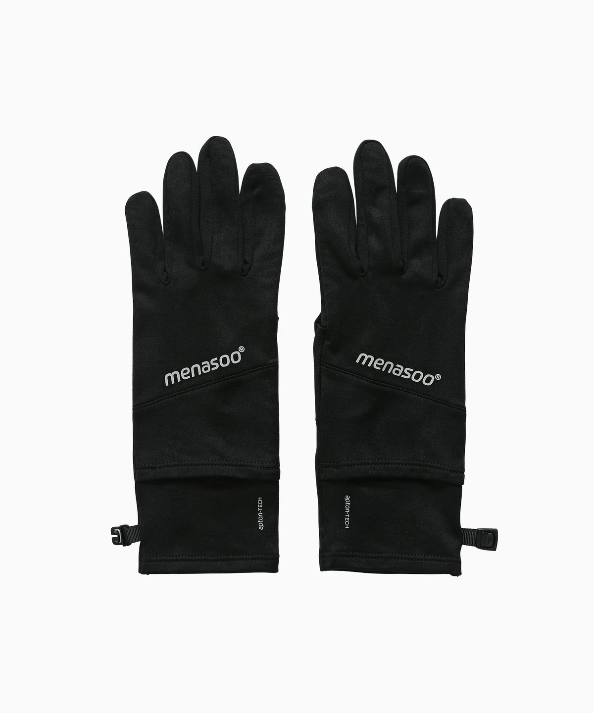 미나수(MENASOO) Blackwind Running Gloves_Black