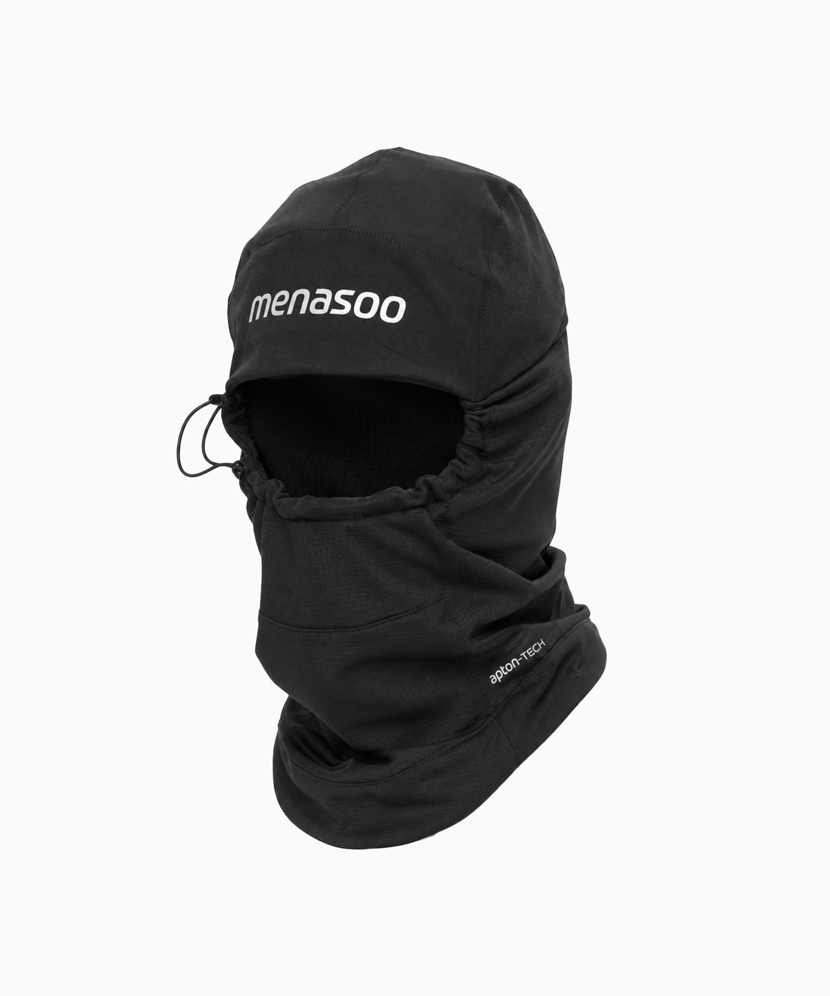미나수(MENASOO) Fleece Lined Balaclava Neck Warmer_Black