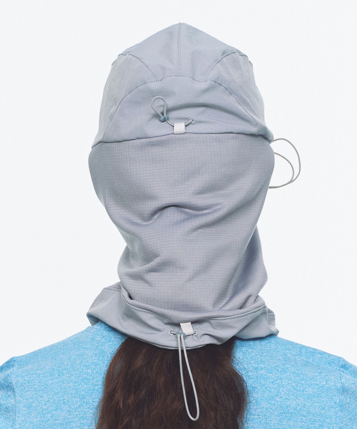 미나수(MENASOO) Fleece Lined Balaclava Neck Warmer_Blue Gray