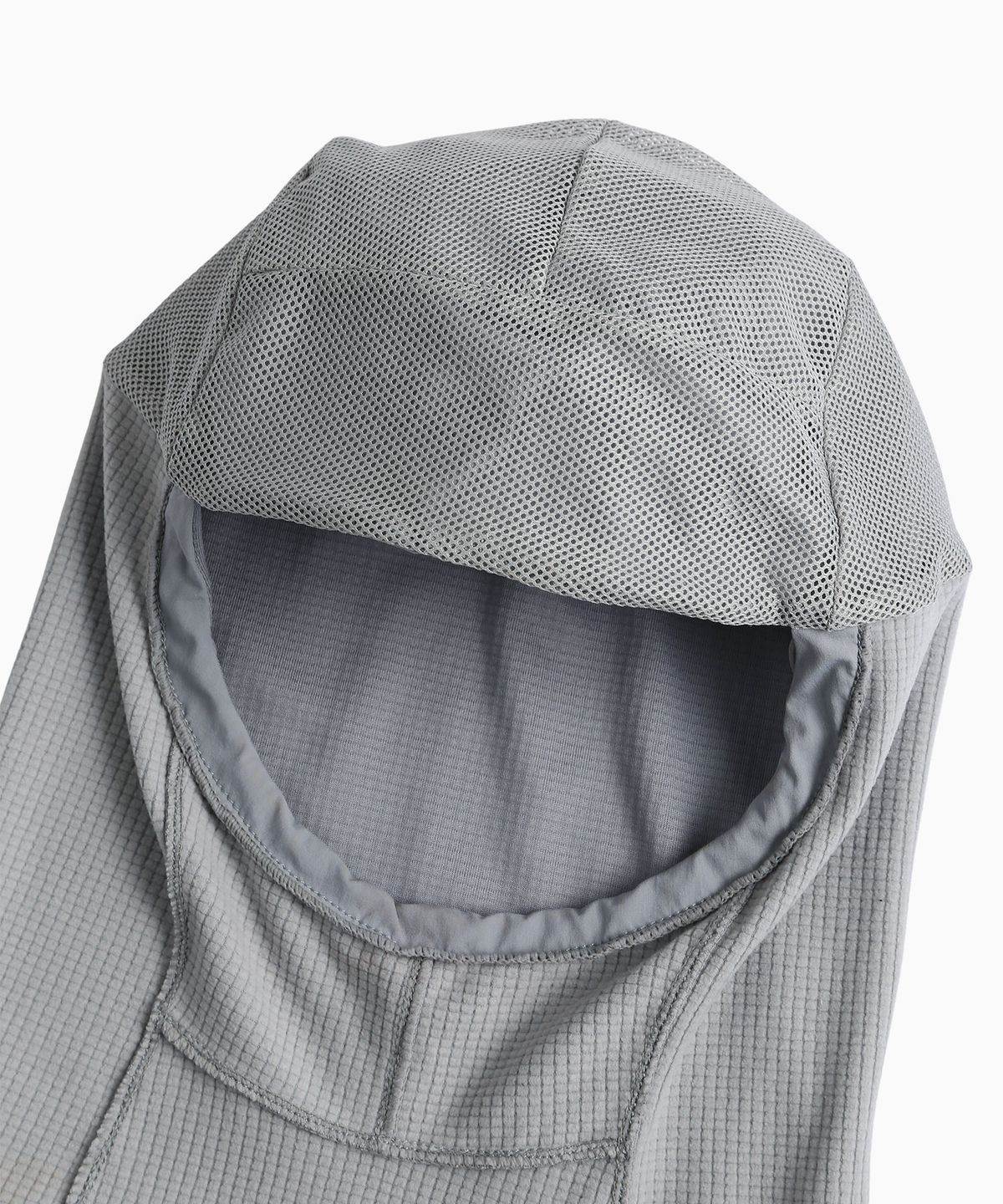 미나수(MENASOO) Fleece Lined Balaclava Neck Warmer_Blue Gray