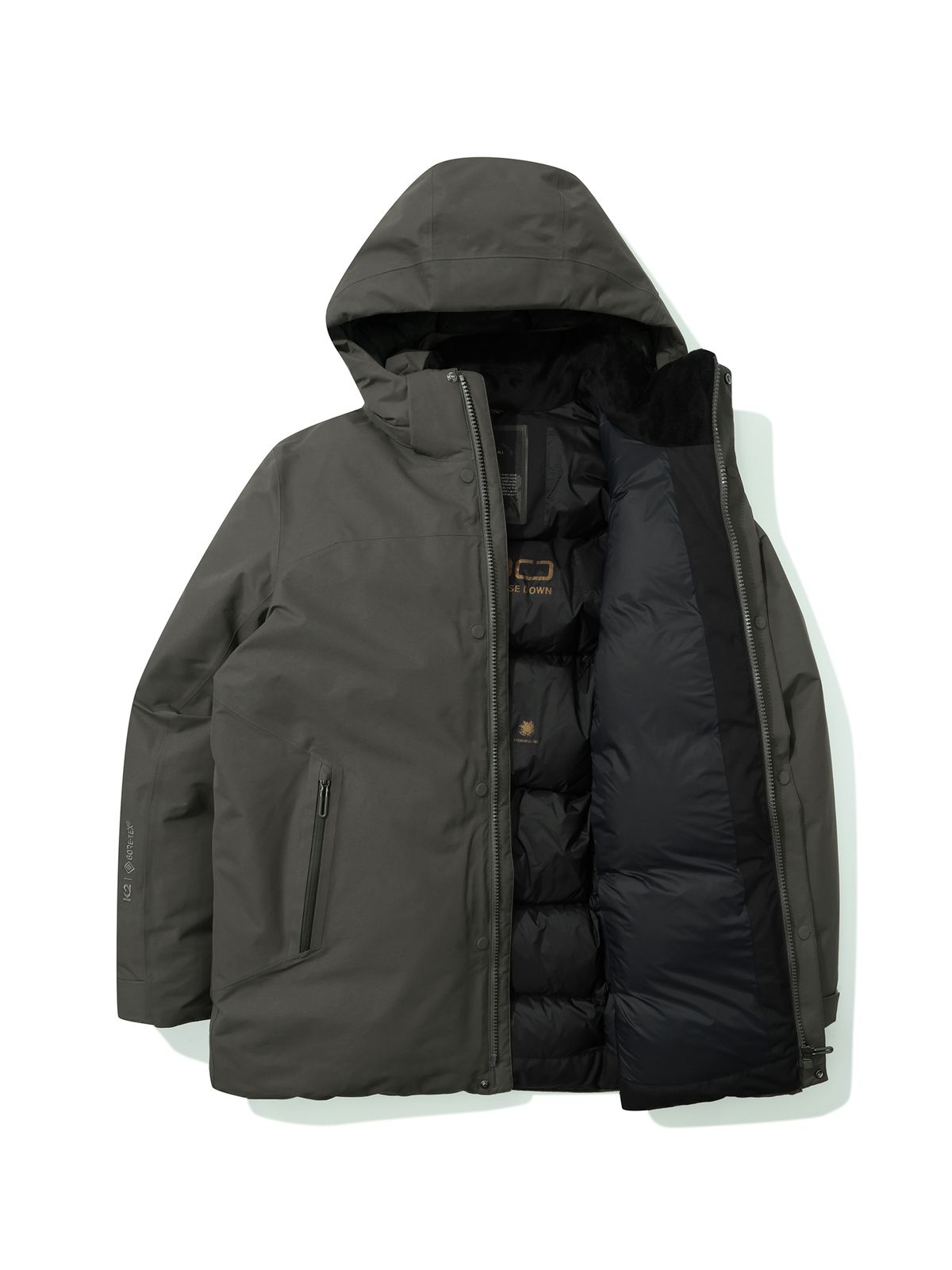 케이투(K2) G900 트리니티(TRINITY) 어반 고어 다운_URBAN CHARCOAL