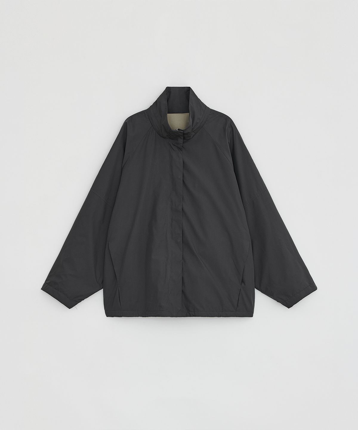 로우타이드(LOW TIDE) ESSENTIAL SOFT BLOUSON JACKET [DARK GREY]