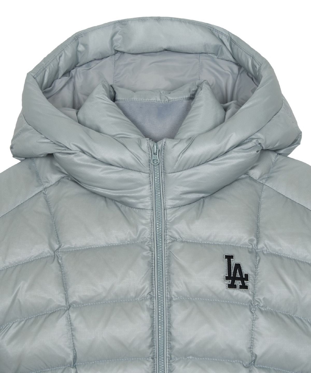 엠엘비 키즈(MLB KIDS) 아웃도어 모디파이드 글로시 경량다운 LA (L.Blue)