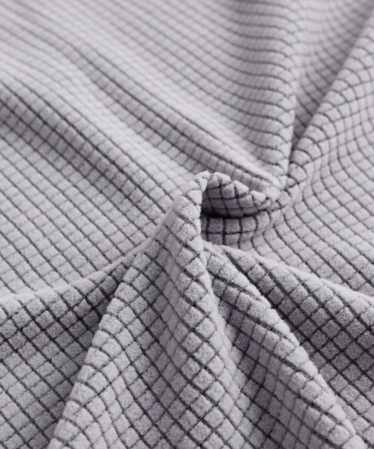 미나수(MENASOO) Neo Curve Waffle Half Zipup_Purple