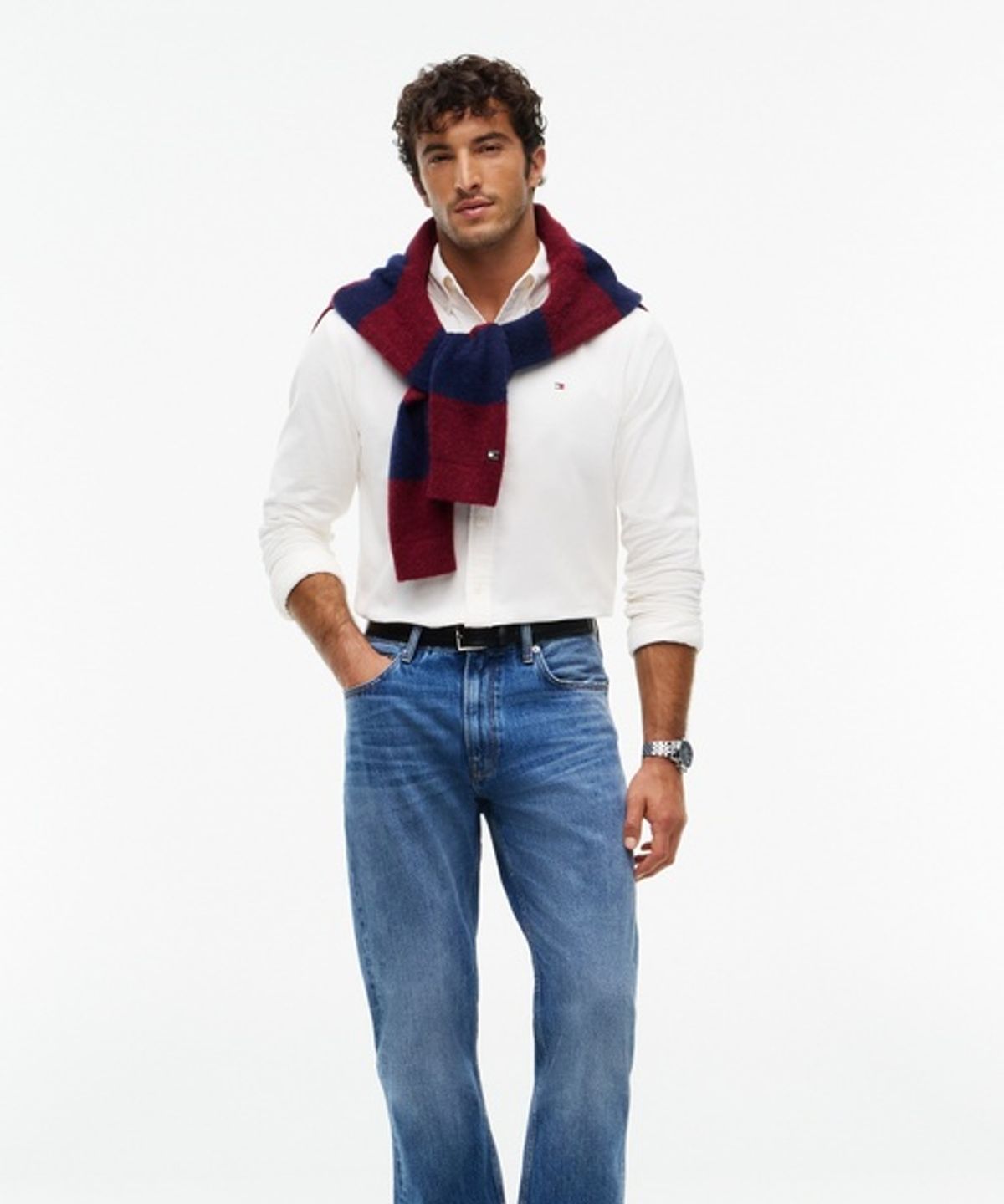 타미힐피거(TOMMY HILFIGER) [Asian fit] 아시아 핏 솔리드 코듀로이 셔츠 (T12G7WSH120MT2YA8)