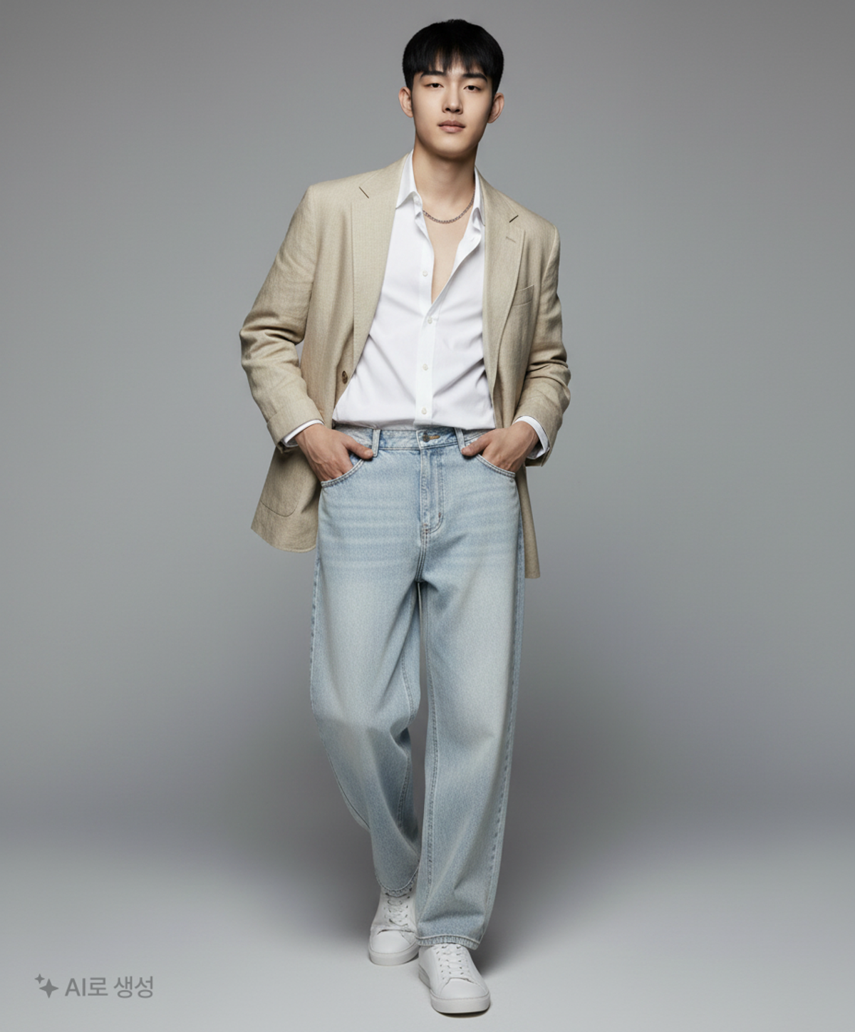 스웨이드(SUADE) 청/데님 팬츠 M