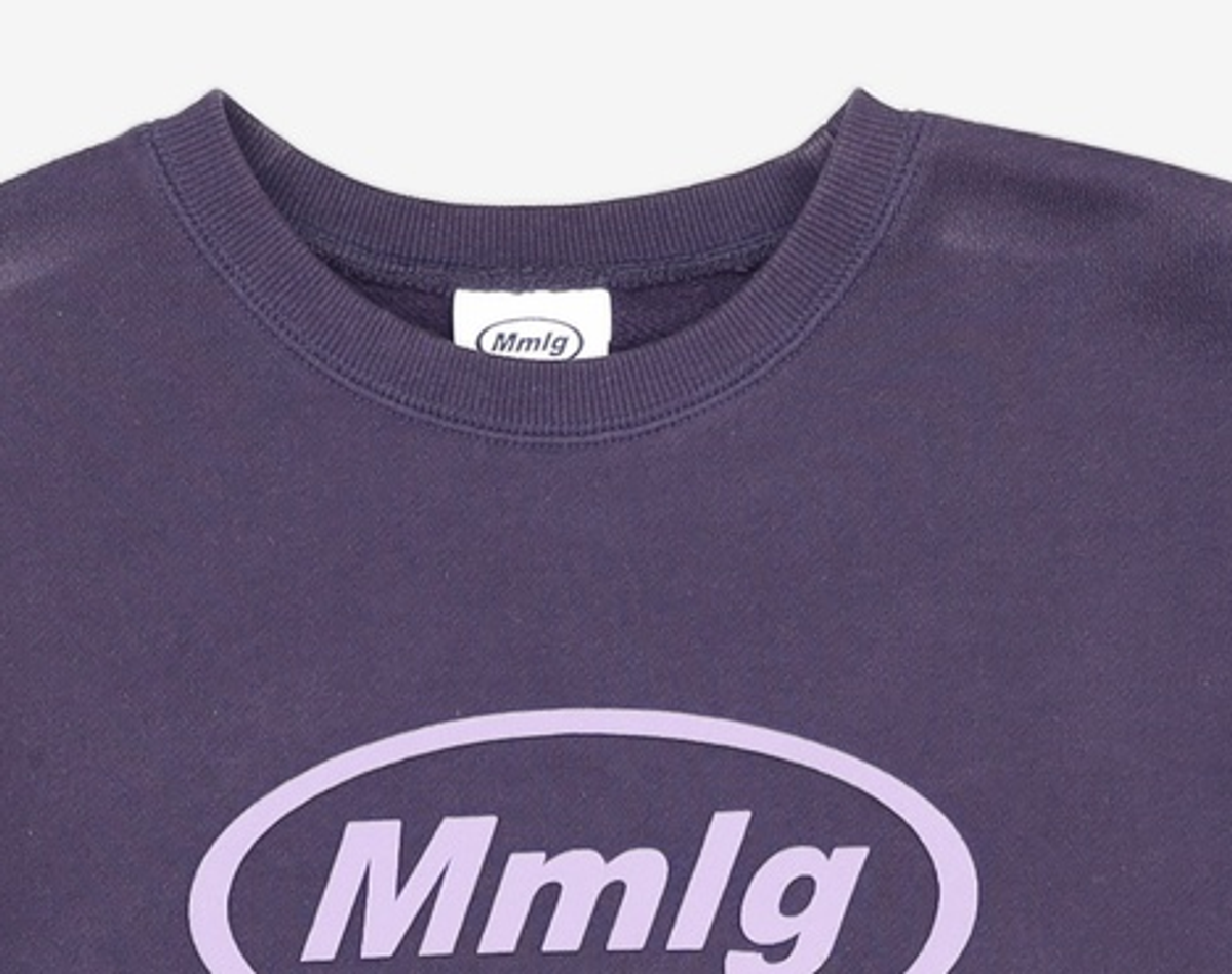 엠엠엘지(MMLG) [Mmlg] MMLG SWEAT (PURPLE NAVY) FREE
