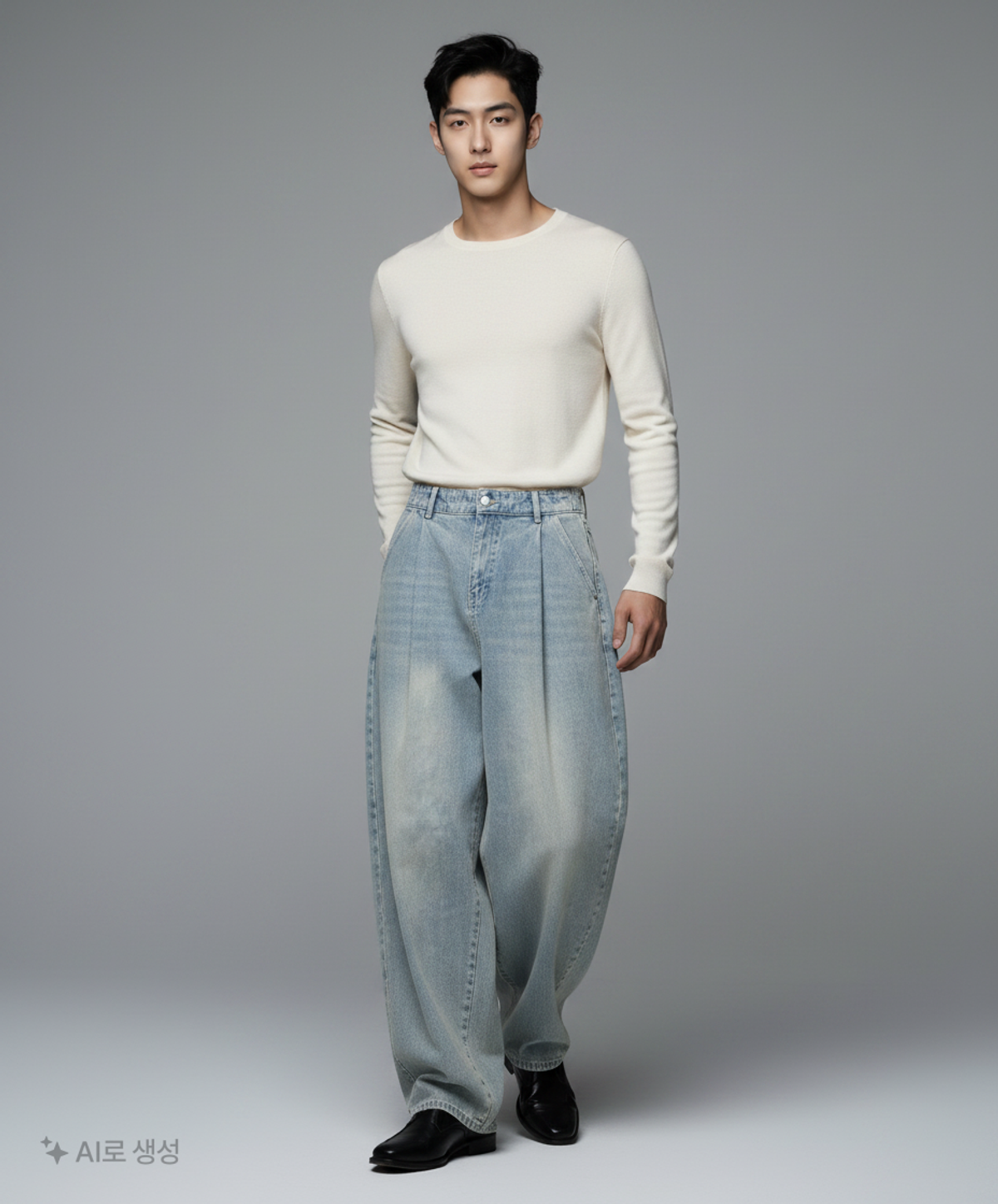 엑스톤즈(XTONZ) 청/데님 팬츠 M