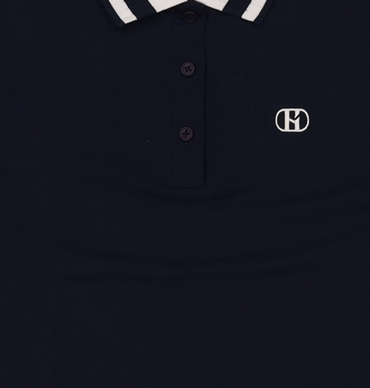 헤지스골프(HAZZYS GOLF) 네이비 베이직 피케 카라 티셔츠_HWTS3B301N3 90
