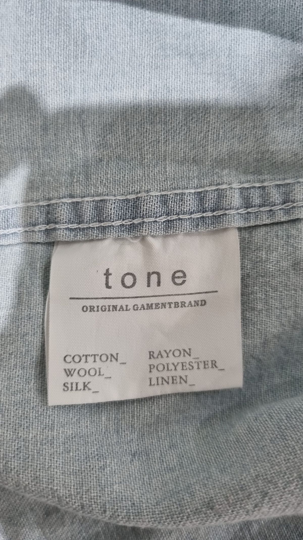 톤(tone) 캐주얼 셔츠 L